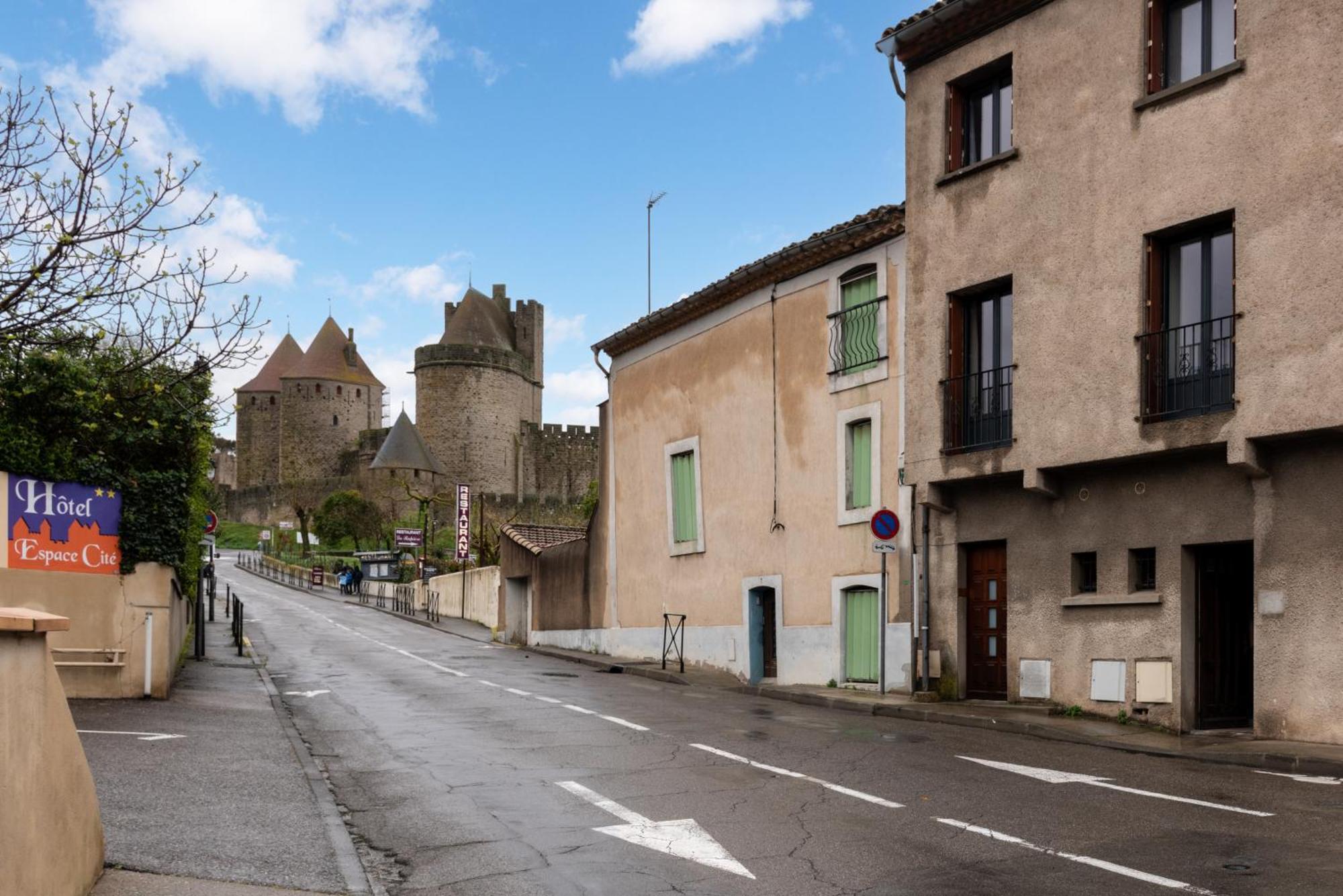 Le Logis De Joseph Au Pied De La Cite Medievale Carcassonne Bagian luar foto